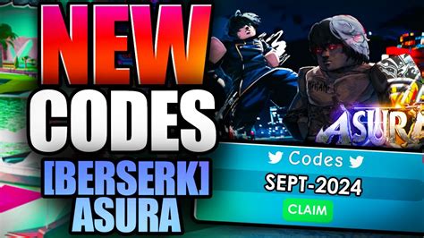 Roblox Berserk Asura Codes How To Redeem Youtube