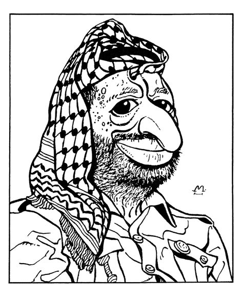 Artstation Yasser Arafat Caricatures