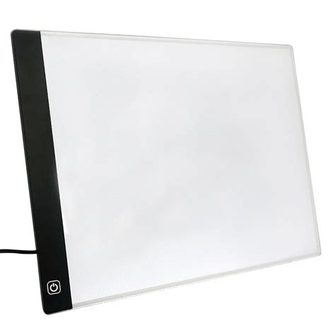 А4 ультра тонкий светодиодный планшет световая витрина с регулируемой ...