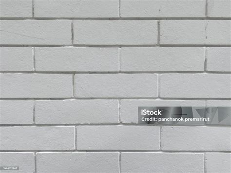 White Brick Block Wall Texture Background Stock Photo Download Image