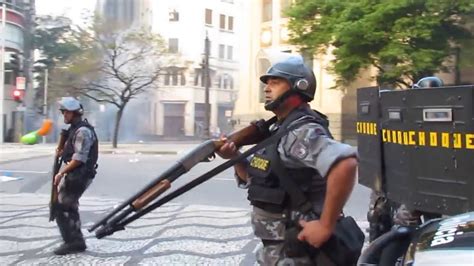 Tropa Choque Police Elite Brazil Manifestation YouTube