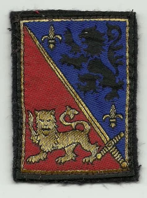 INSIGNE TISSU PATCH Militaire De La 12 Division D Infanterie EUR 8 00