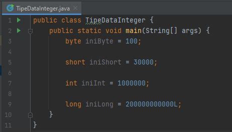 Tipe Data Integer Number Di Java Belajar Elektronika Teori Dan Aplikasi