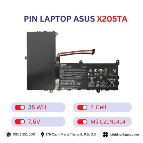 Pin Laptop Asus X Ta Ch Nh H Ng Gi R