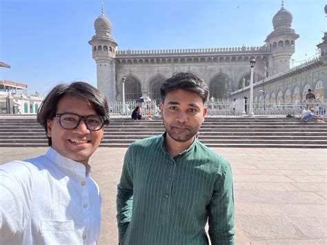 Mohammed Zubair On Twitter With Zubair Bhai Near Charminar Https T