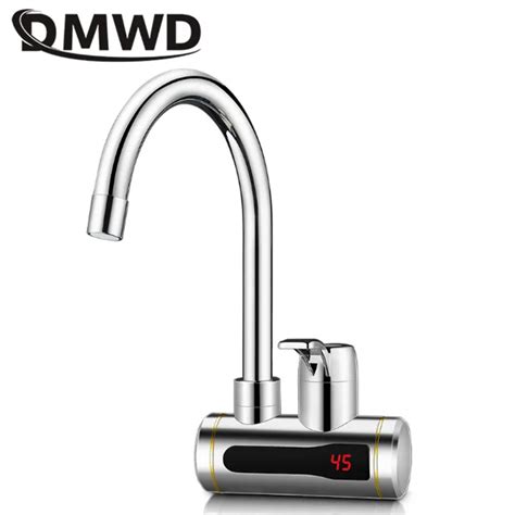 Dmwd Robinet Chauffe eau Électrique Instantané Sans Réservoir Pour