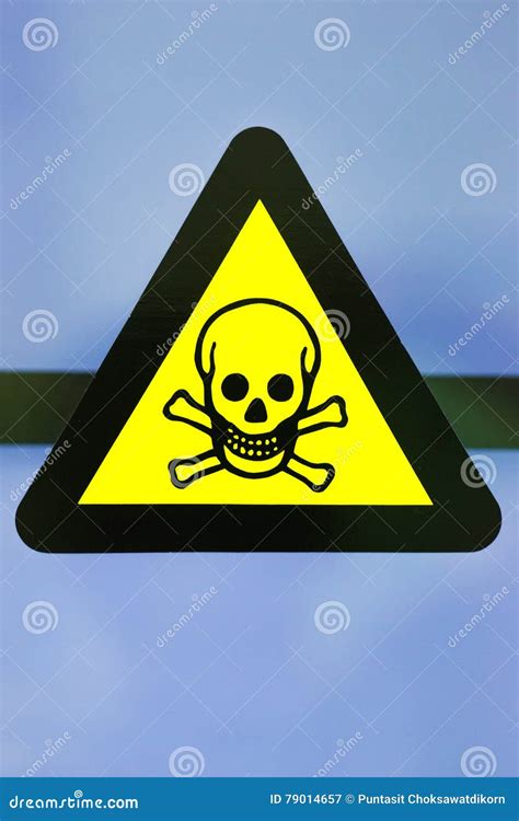 Label toxic chemicals stock image. Image of human, cross - 79014657