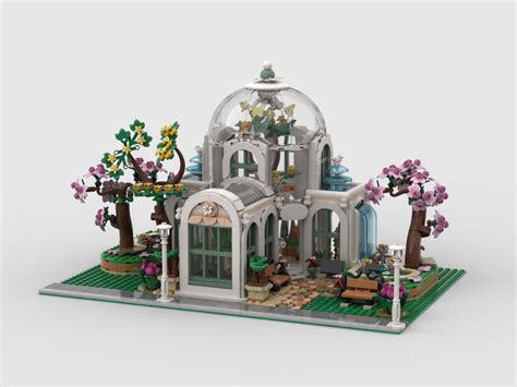 Lego Moc 41757 Botanic Garden 2 Sets Enhanced By Andrewg123