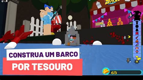 Roblox Ativei Turbo No Meu Barco Construa Um Barco Por Tesouro