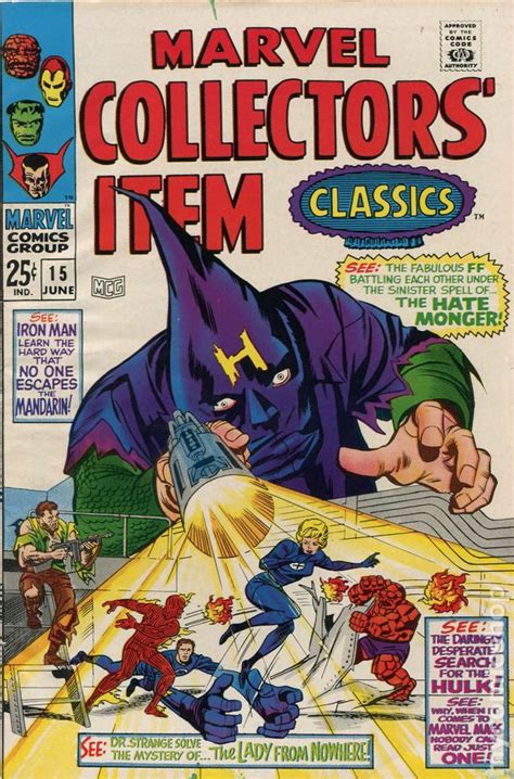 Marvel Collectors Item Classics Comic Books Issue