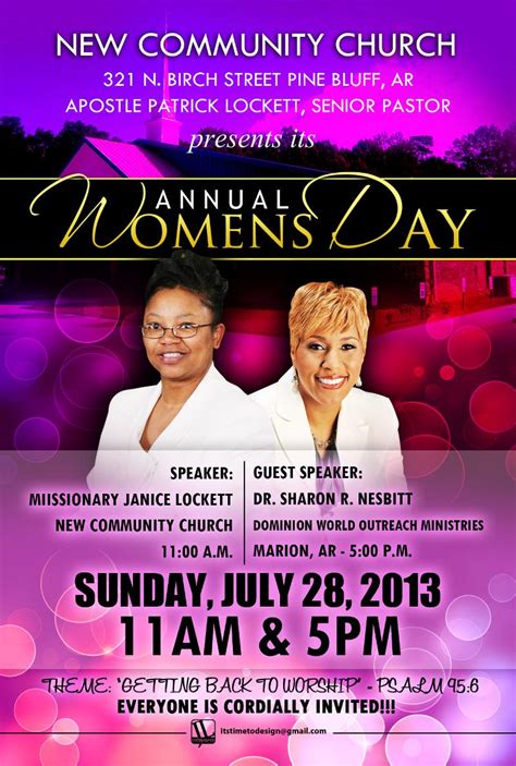 Hear Missionary Janice Lockett & Dr. Sharon R. Nesbitt ~ New Community ...