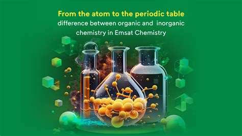 difference between organic and inorganic in Emsat Chemistry