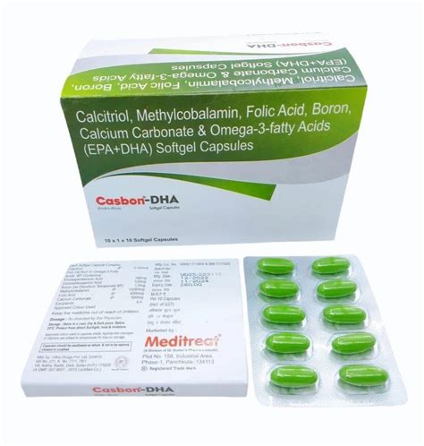 Calcitriol Omega Fatty Acids Methylcobalamin Folic Acid Boron And