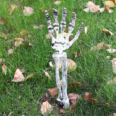 Yh Realistic Skeleton Stakes Decorações De Halloween Para Estacas De Lawn Stakes Garden