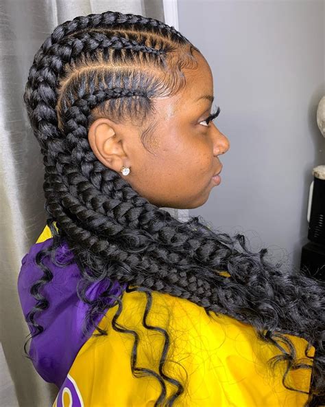 1naebraids On Instagram 6 Braids W Boho Hair Added 🥰 Click Link To