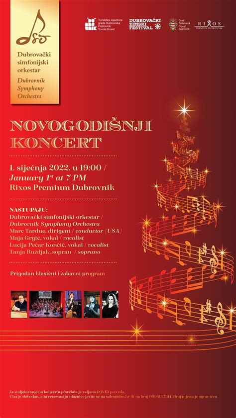 Tradicionalni novogodišnji koncert DSO a ove godine u Rixosa DuList