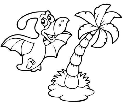 Динозавры раскраски для детей (Много фото!) - drawpics.ru
