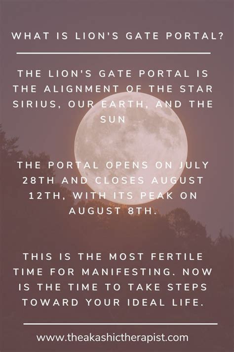 What Is The Lions Gate Portal 88 Lions Gate Astrology Meaning