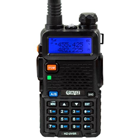 Rádio Comunicador Segurança Walkie Talkie Ht Dual Band Fone Haiz UV 5R