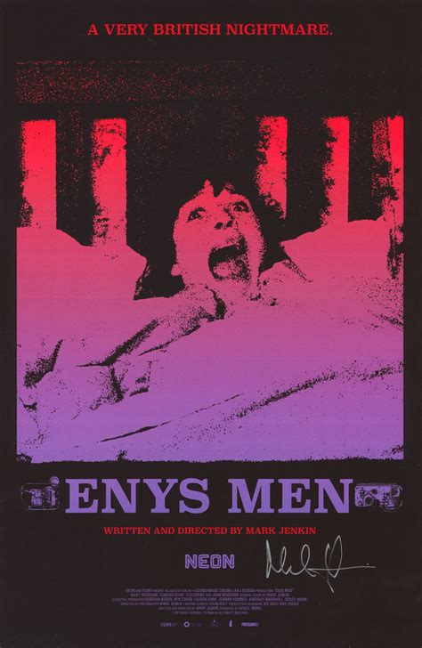 Enys Men Original 2023 U.S. Mini Movie Poster Signed by Mark Jenkin ...