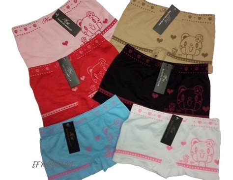 Kit Calcinha Infantil Box Boxer Shortinho Cueca Feminina R