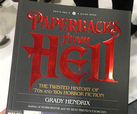 Book Review: Paperbacks From Hell, Grady Hendrix – Mark Stay Writes