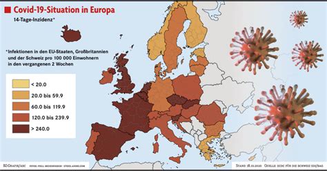 Europa kämpft gegen zweite Corona Welle einige Länder gelangen an