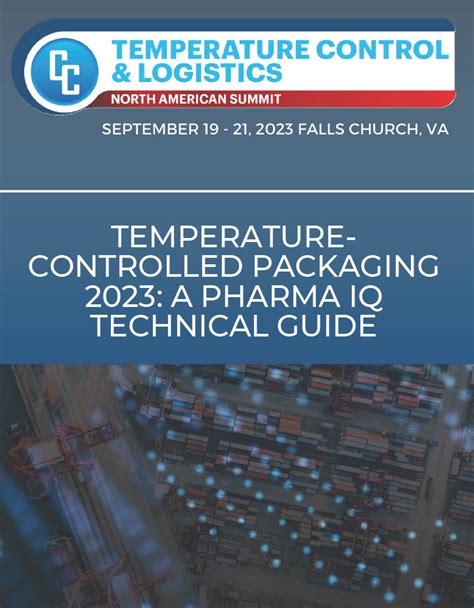 Temperature Controlled Packaging A Pharma Iq