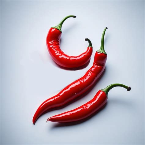 Red Hot Chili Peppers Isoladas No Fundo Branco Foto Premium