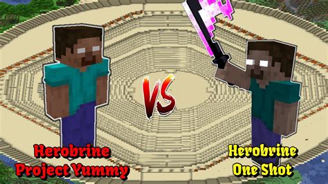 Herobrine Vs Herobrine Minecraft Mobs Battle Youtube