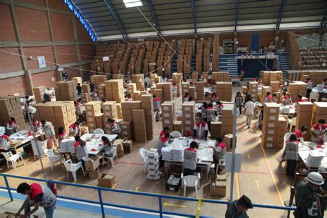 INE termina armado de cajas censales para seis departamentos concluirá