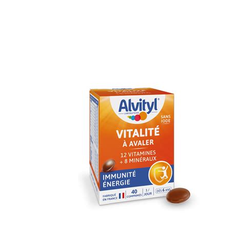 Alvityl® Vitalité à Avaler 12 Vitamines Et 8 Minéraux Pour Enfants