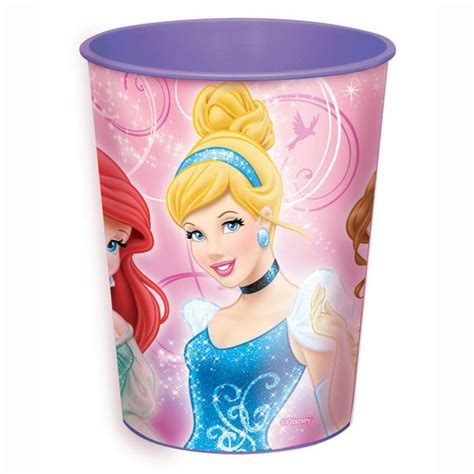 Oz Sparkle Disney Princess Plastic Cup Disney Princess Birthday