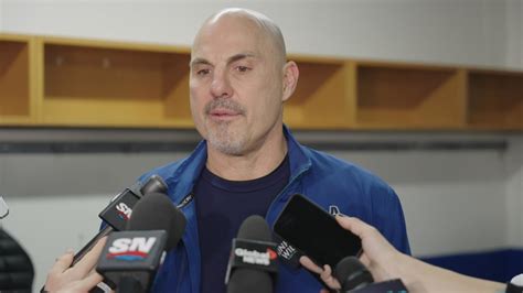 Practice Head Coach Rick Tocchet Vancouver Canucks