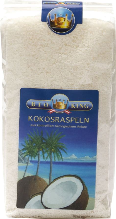 BioKing Noix de Coco Râpée Bio 250 g Ayurveda 101 France