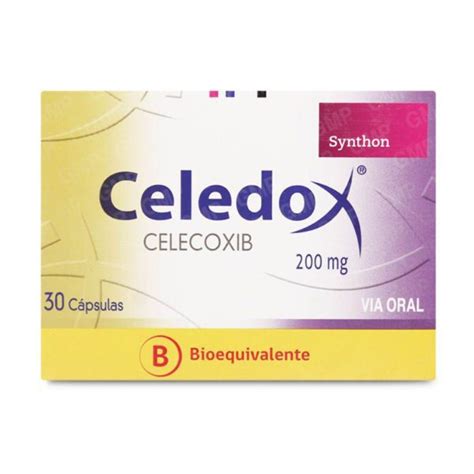 Celedox 200 Mg X 30 Cápsulas Synthon Ecofarmacias