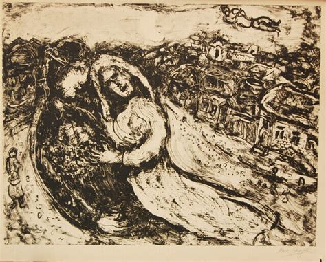 Marc Chagall The Wedding 1964 Artsy