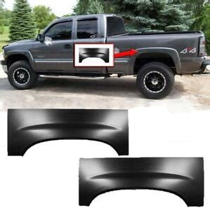 Wheel Arch Repair Panel Upper Rear Pair For 1999 2007 Chevy Silverado