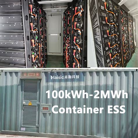 Solar Energy System Energy Storage Container Kw Hybrid Inverter