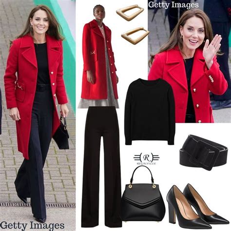 The Princess Of Wales Catherine Chose Signature Look For Wales Visit