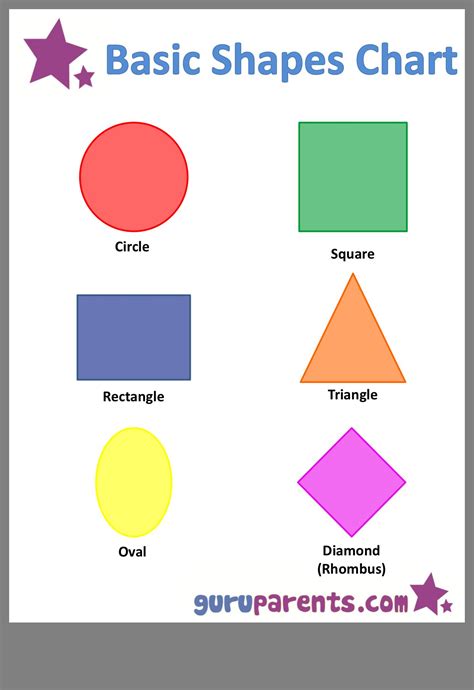 Preschool Printables For Colors And Shapes