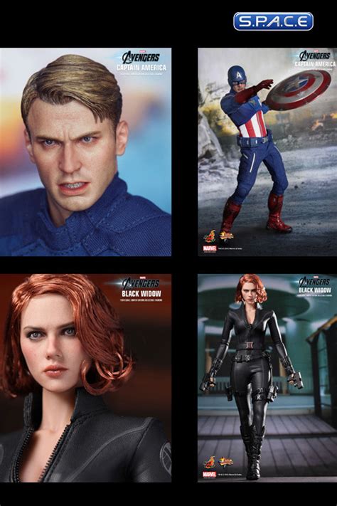 Avengers Assemble Bundle Aus Hot Toys Figuren Avengers