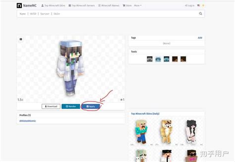 我的世界正版的官网怎么换皮肤，或者在namemc怎么换皮肤？ 知乎