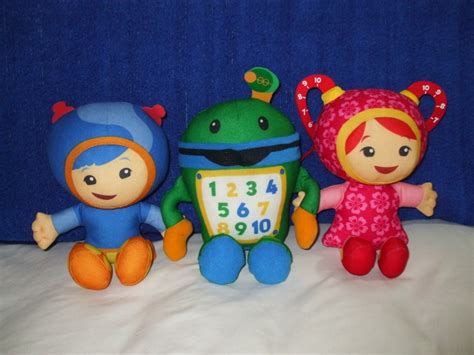 Team Umizoomi Plush Dolls by Gamekirby on DeviantArt