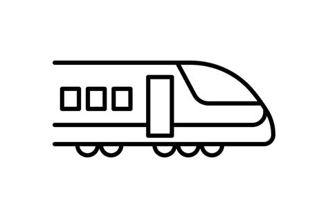 Train icon illustration. icon related to transportation, tourism ...