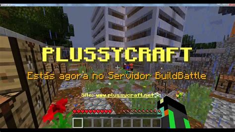 Minecraft Jogando Build Battle No Plussycraft Youtube