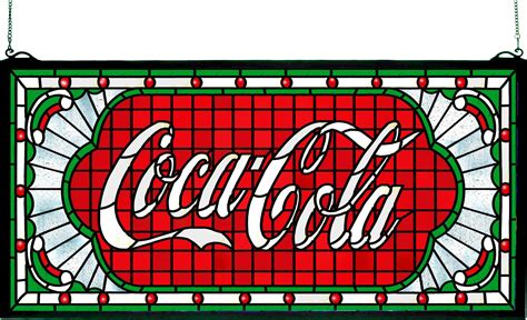 Coca-Cola Victorian Web Stained Glass Window 106231 106231 Accessories