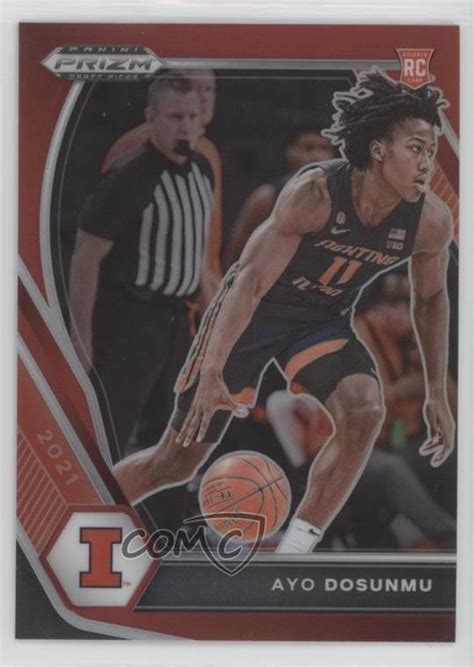 Panini Prizm Draft Picks Red Prizm Ayo Dosunmu