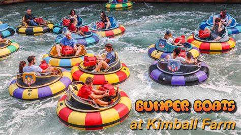 Bumper Boats At Kimball Farm Westford Mass Pov Youtube