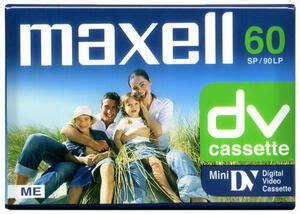 Видеокассета mini DV Maxell DVM 60, DVHNM60CE. - купить с доставкой по ...